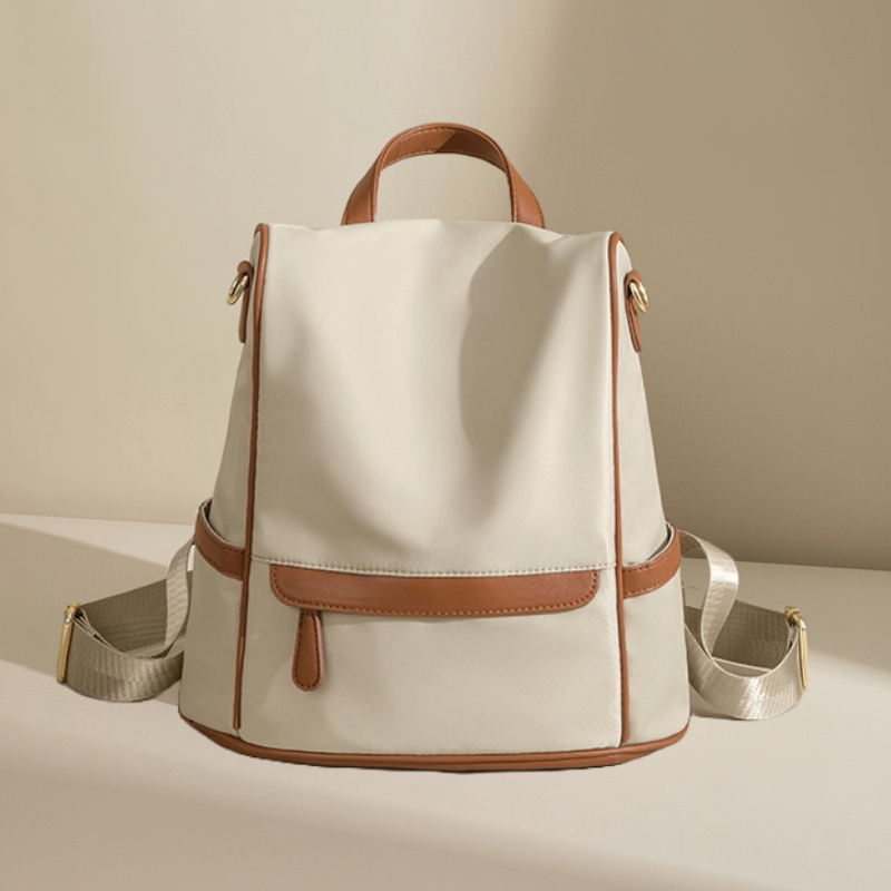 Waterproff Anti Thift Tote Bag Second Series (Off-White)